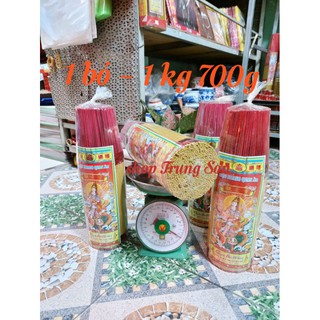 Nhang xanh sạch không mùi 4 tấc 1000 cây = 1kg400g