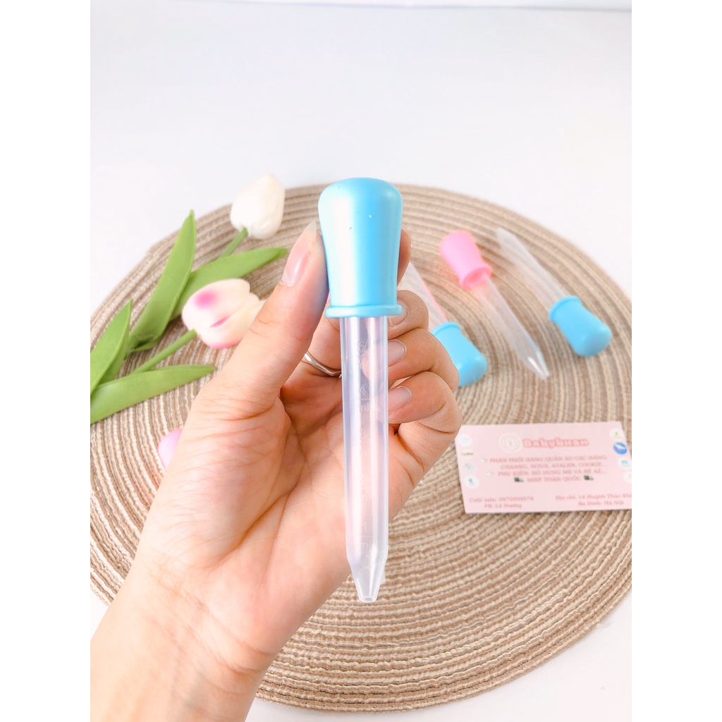 Ống Hút Sữa, Bón thuốc, Tiện Lợi Cho Bé Loại 5ml Babibu