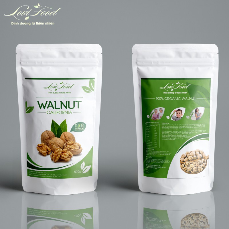 HẠT ÓC CHÓ VÀNG TÁCH VỎ MỸ - 500gram HẠT CAO CẤP nhập khẩu từ California - Lovi Food Việt Nam | BigBuy360 - bigbuy360.vn