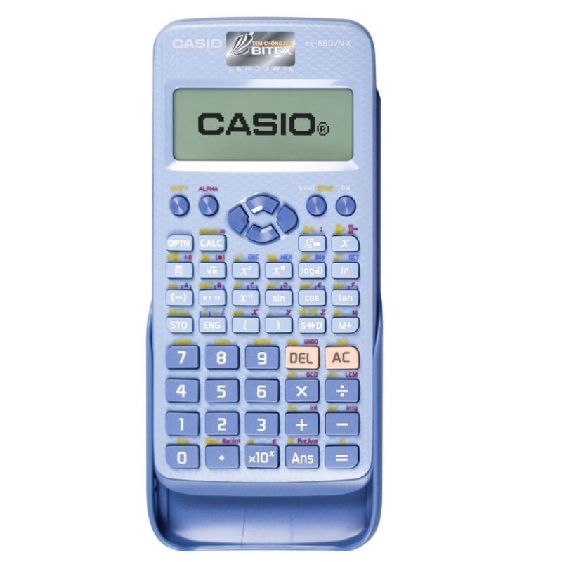 Máy Tính Casio FX 580 VNX Màu Xanh - Bảo hành 7 năm