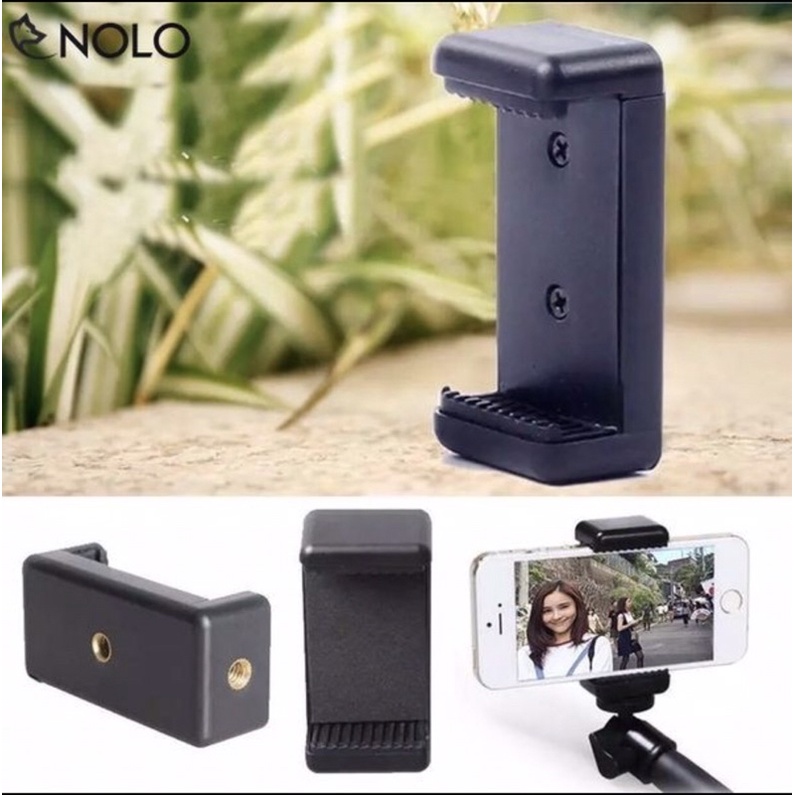 Đầu Kẹp Điện Thoại Gắn Tripod Chuẩn Ren 1/4 Inh