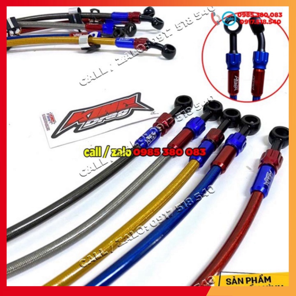 Dây dầu King Drag Thailand đầu nhôm CNC xoay 360