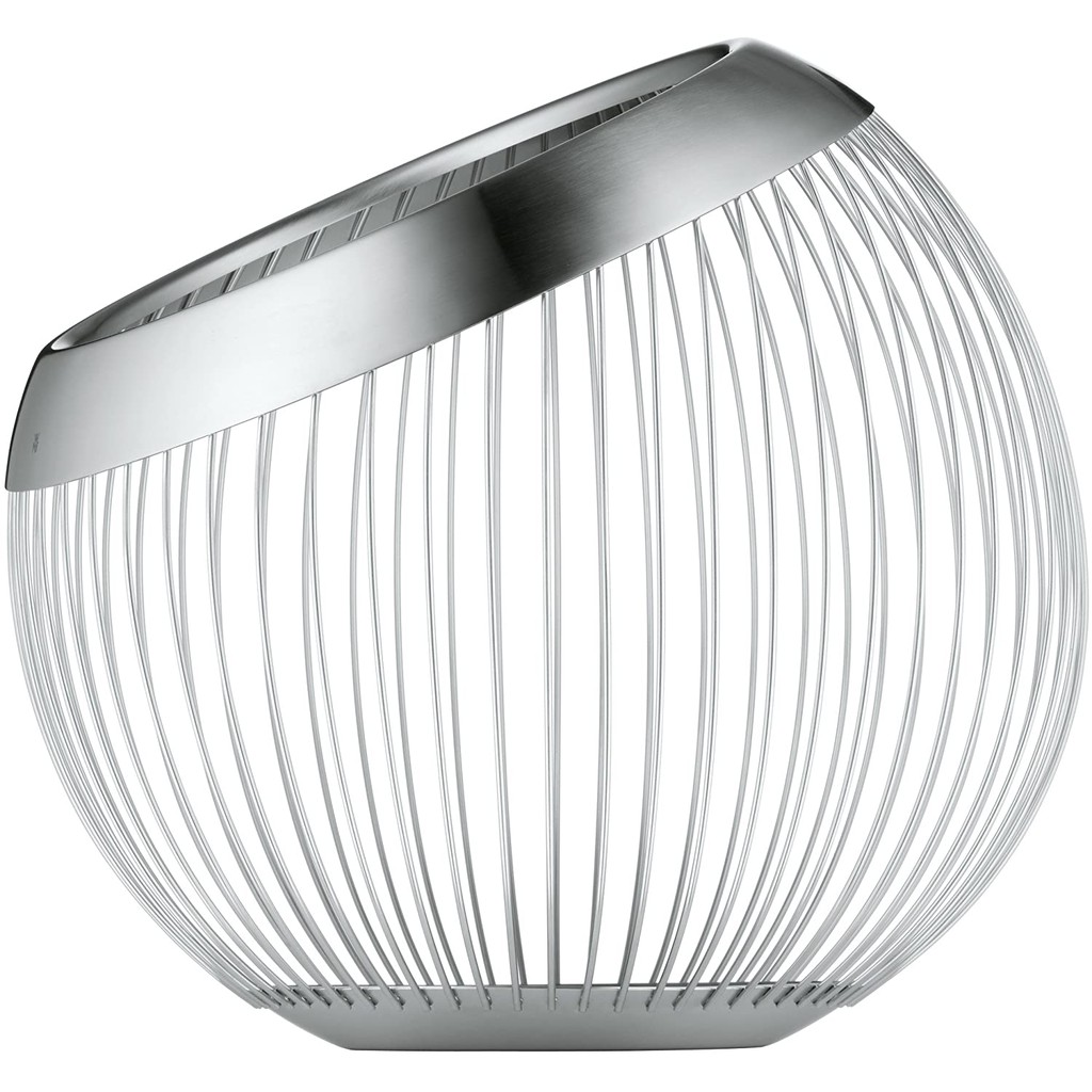 Rổ inox WMF Korb groß Lounge Living dạng lưới - hình tròn 19cm [nhập Đức chính hãng]