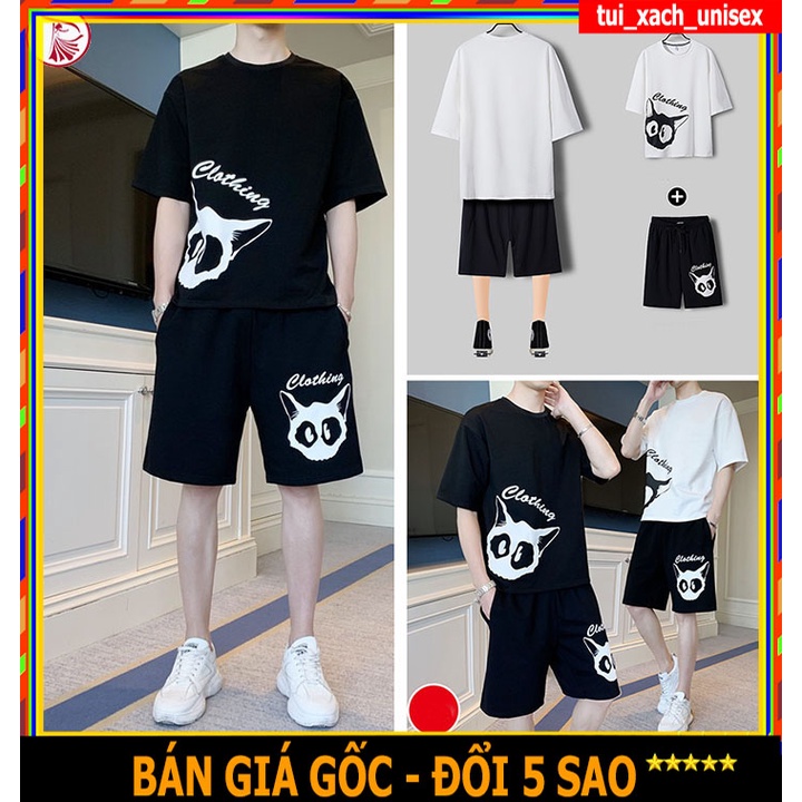 ❤️ GIÁ SỈ ❤️ BỘ HÈ CLOTHING - NGUYÊN SÉT QUẦN ÁO THỂ THAO NAM NỮ MẶC NHÀ THUN LƯỚI MÈ