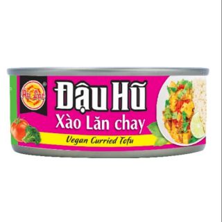 Đậu hũ xào lăn chay Âu Lạc lon 100g