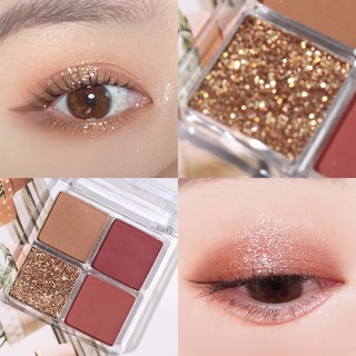 Phấn mắt 4 Ô LAMEILA 3049 sang chảnh nội địa sỉ tốt - NGỰA BEAUTY