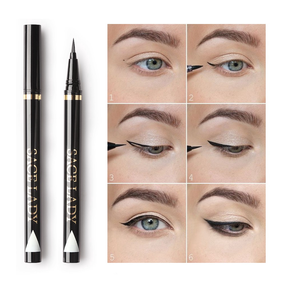 SACE LADY Black Waterproof Eyeliner Pencil