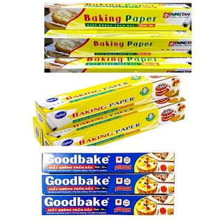 Giấy nến Nướng bánh, nướng thức ăn không thấm dầu  mỡ