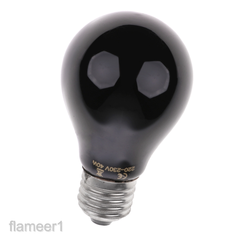 [Flameameer1] Bóng Đèn Sưởi Ấm Cho Thú Cưng E27 6X10.5Cm
