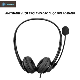 Tai nghe có dây soyto sy490 tích hợp mic, thích hợp học online, cskh, telesale, salephone