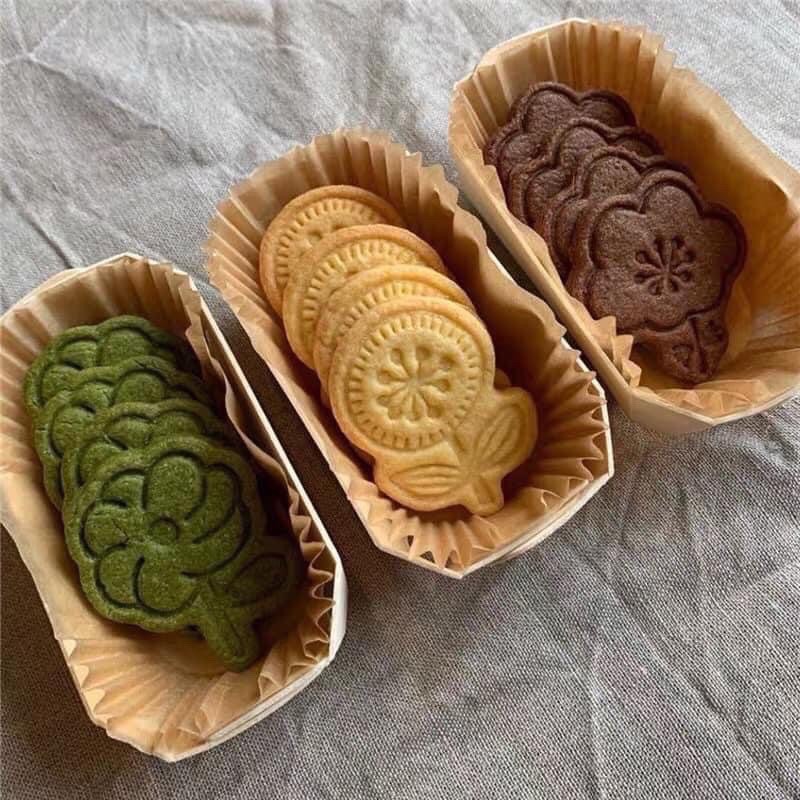 Bộ 4 khuôn cookie cutter tạo hình bánh quy Tết
