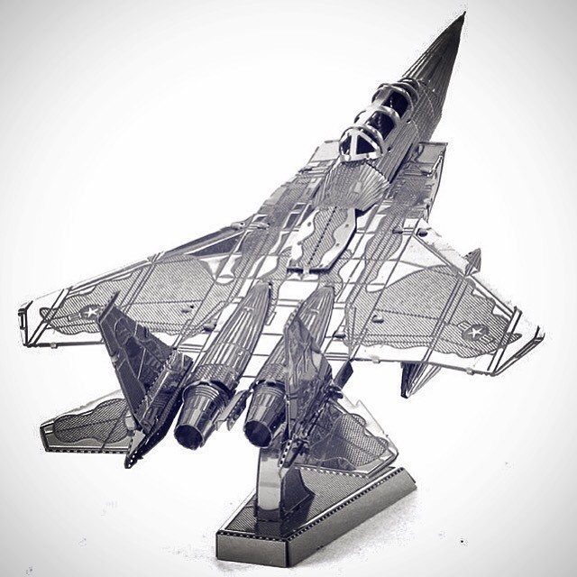 Mô Hình 3D Kim Loại Phản Lực F15 Eagle