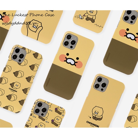 KAKAO FRIENDS Chunshik Kakao Friends Phone Case  Chunshik Compatible for iPhone Samsung