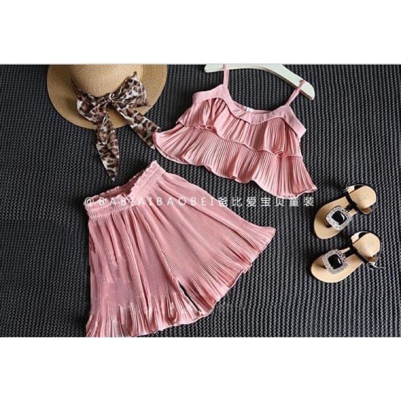 Bộ dập ly 2 tầng bé gái