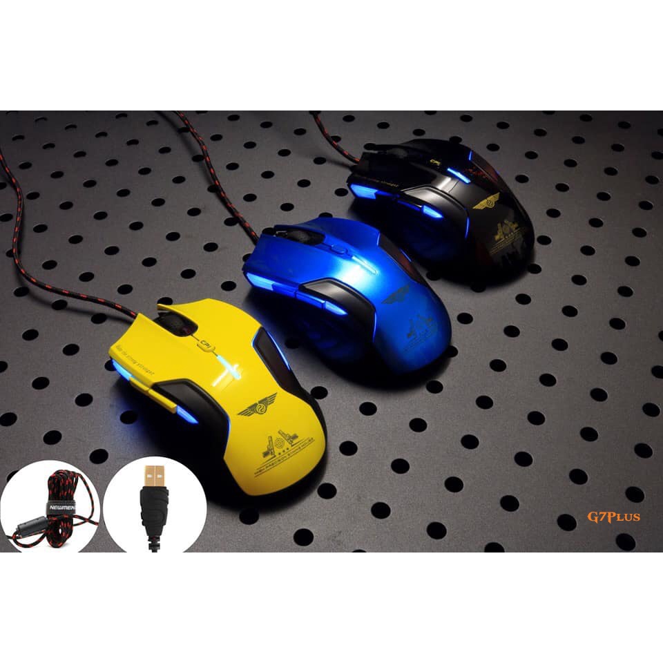 Chuột quang Gaming Newmen G7+ Plus, Chuẩn chính hãng