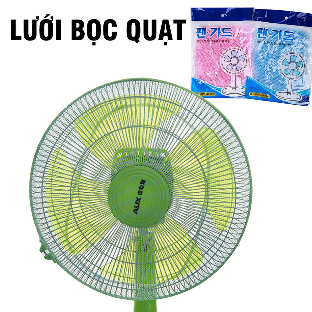 Lưới bọc lồng quạt an toàn cho bé đường kính quạt từ 30 - 35cm