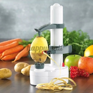 Electric Vegetables Fruit Peeler Automatic Peeling Machine Cutter + 3 Blades
