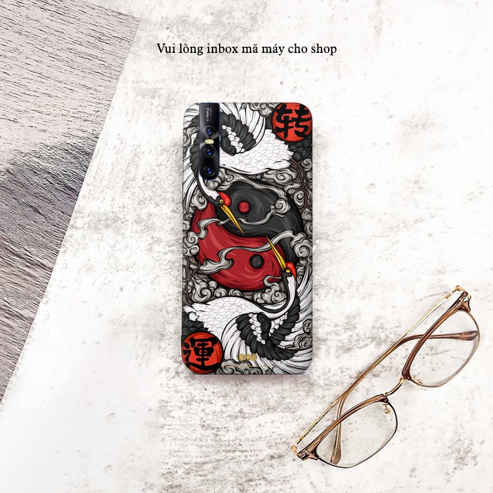 Miếng Dán Skin Điện Thoại In Hình Âm Dương Cho Ip 6/ 7/ 8/ X/ XS/ 11/ 11 Pro Max Và Các Dòng Máy Android