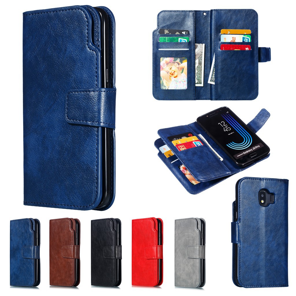 Bao da điện thoại bảo vệ toàn diện thời trang cho Samsung Galaxy J2Pro2018 J4 / J6 /J8 EU 2018 | BigBuy360 - bigbuy360.vn