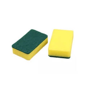 Miếng rửa chén bát nhà bếp 2 lớp ( Giao mẫu ngẫu nhiên )