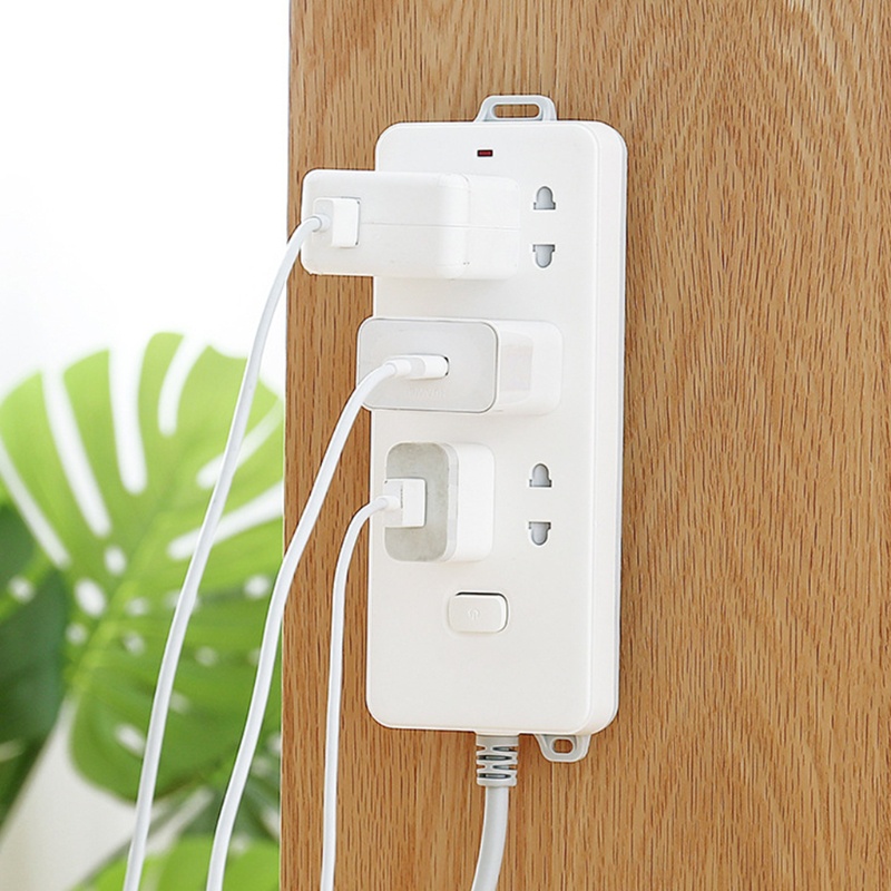 Giá Đỡ Cố Định Ổ Cắm Điện Gắn Tường Không Cần Đục Lỗ Tiện Dụng