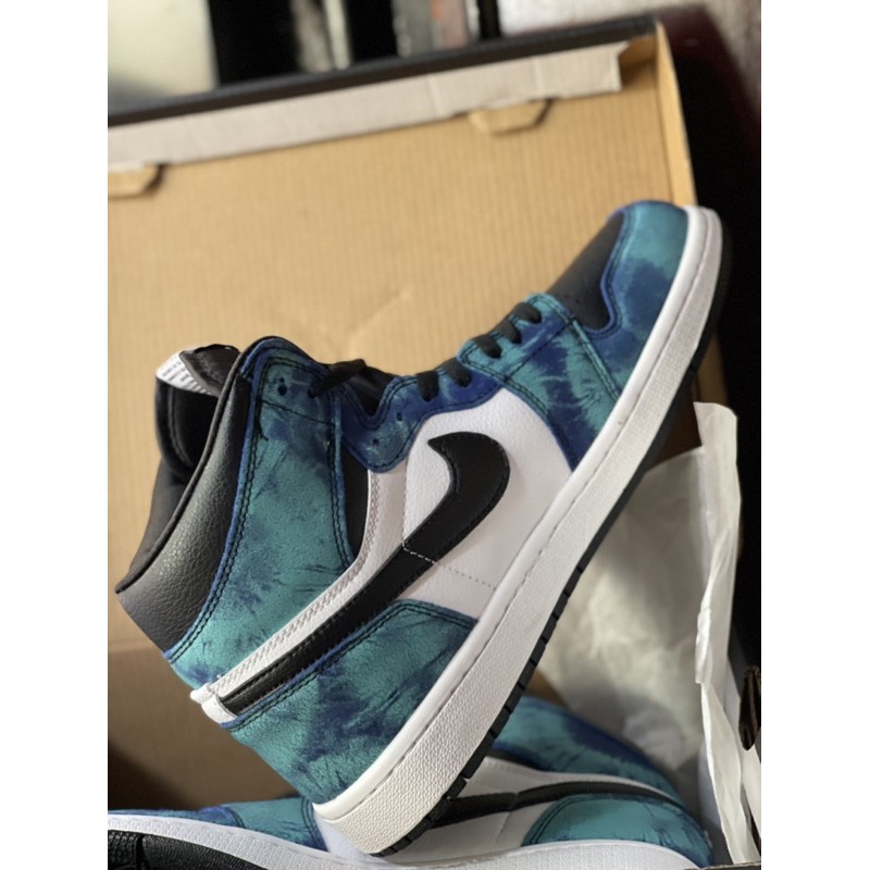 giầy nam Air Jordan Retro 1 Tie Dye Big Kid Size 3Y