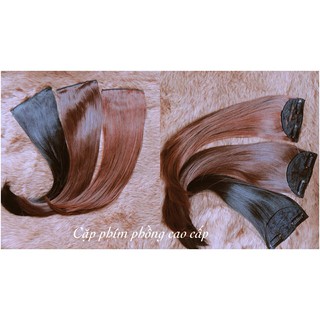 Tóc giả kẹp phồng chân tóc, làm phồng chân tóc