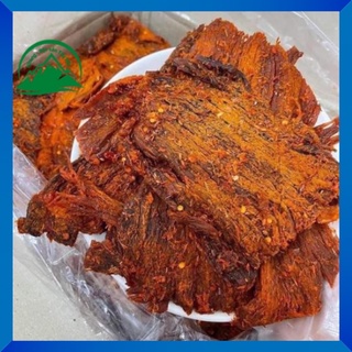 Thịt bò khô miếng mềm dai đặc biệt gói 250gr, 500gr, bò khô Tây Bắc siêu ngon