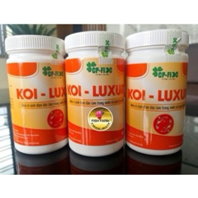 Vi Sinh Cá Cảnh Cao Cấp Koi Luxury (dùng cho bể cá koi, cá cảnh,..)