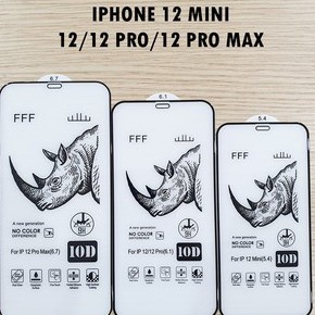 Kính Cường Lực Iphone Full Màn 10D Tê Giác Chính Hãng ip/6/6plus/6s/6splus/7/7plus/8/8plus/x/xr/xs/11/12/13/pro/max/plus