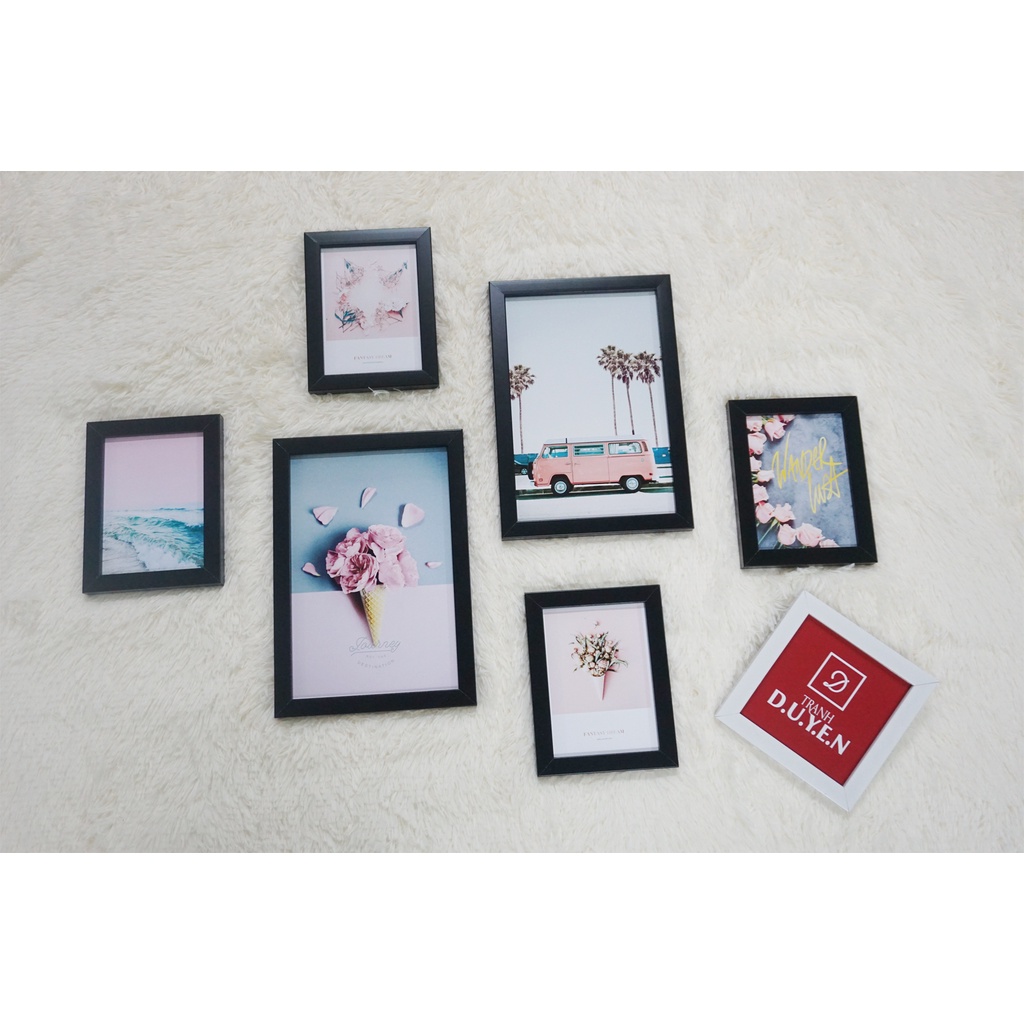 Set tranh treo tường phòng ngủ và decor hàng cao cấp