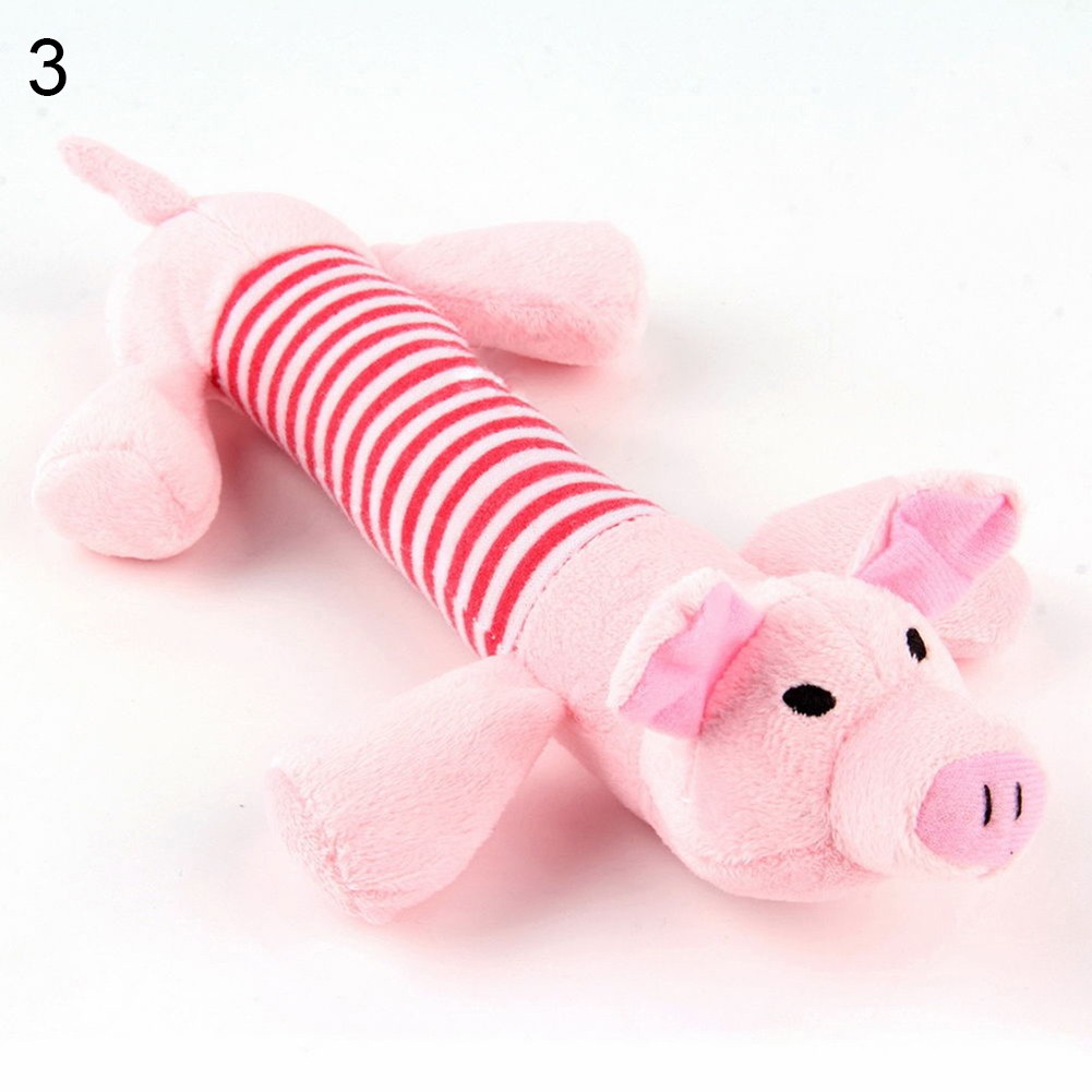 Đồ Chơi GặM HìNh Con Heo / Voi / Vịt Có TiếNg Kêu Cho Thú Cưng