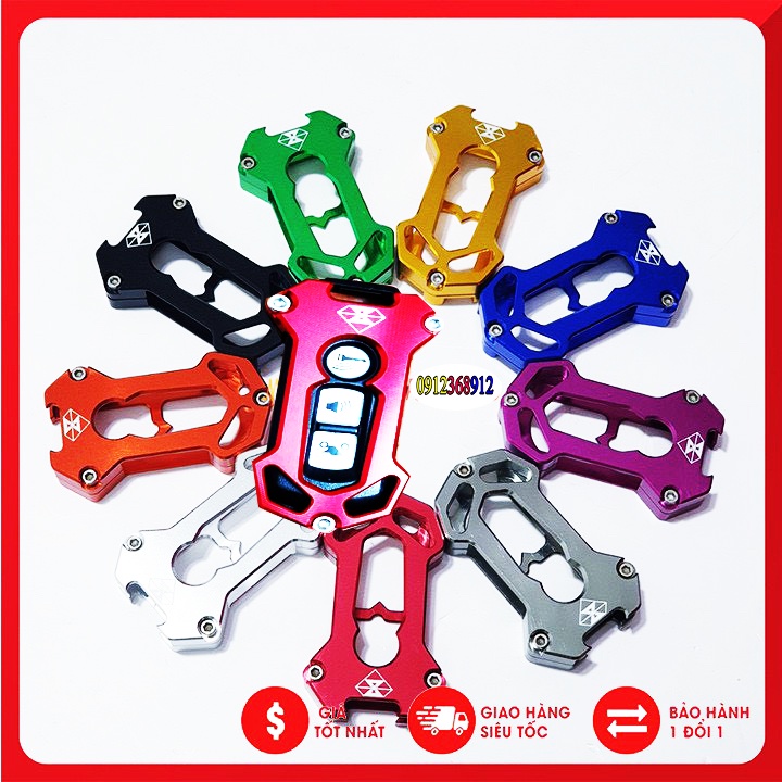 Ốp Chìa Khóa CNC Smartkey Honda SH, SH mode, PCX, AB, Lead, Vision chính hãng SPIRIT BEAST