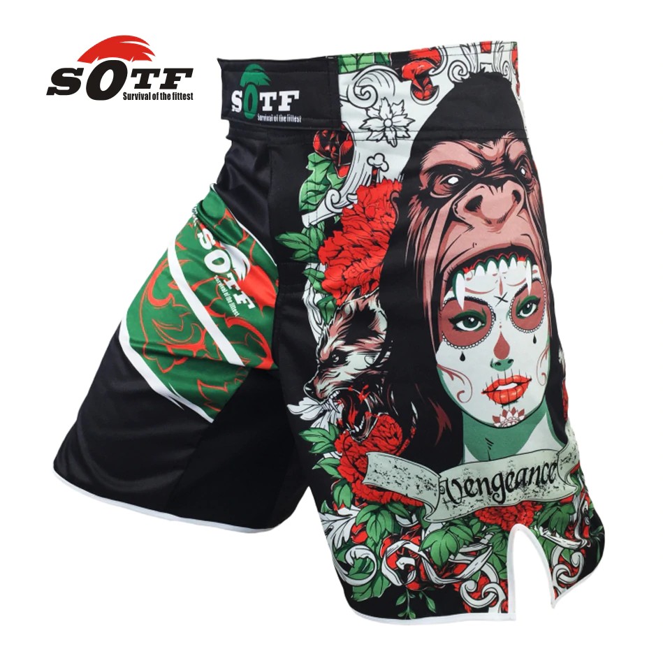 MAXLIMIT SOTF mma đấm bốc muay Thái đá quần short pretorian mma quần short crossfit đá quần short đấ