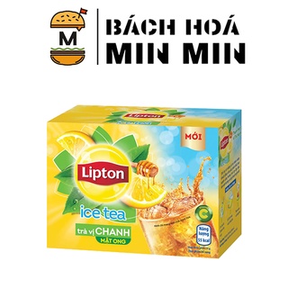 Trà chanh Lipton Ice tea vị chanh hộp 224g