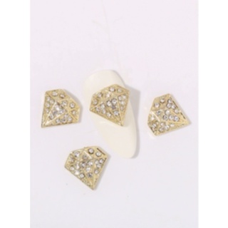 Charm kim cuong trang trí nail