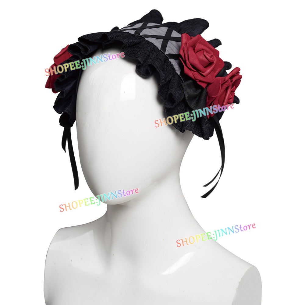 JINN MY DRESS UP DARLING Hoạt hình Cosplay Trang phục Marin Kitagawa Kuroe Shizuku Lolita hầu gái Trang phục Màu đen Bộ váy dễ thương | BigBuy360 - bigbuy360.vn