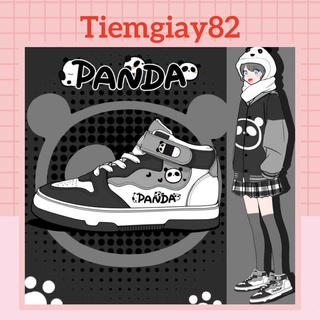 Giày sneaker anime gấu trúc siêu cute