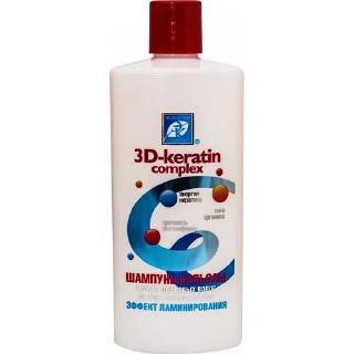 Dầu gội phục hồi tóc hư tổn chuyên sâu 3D Keratin Exclusivkosmetik