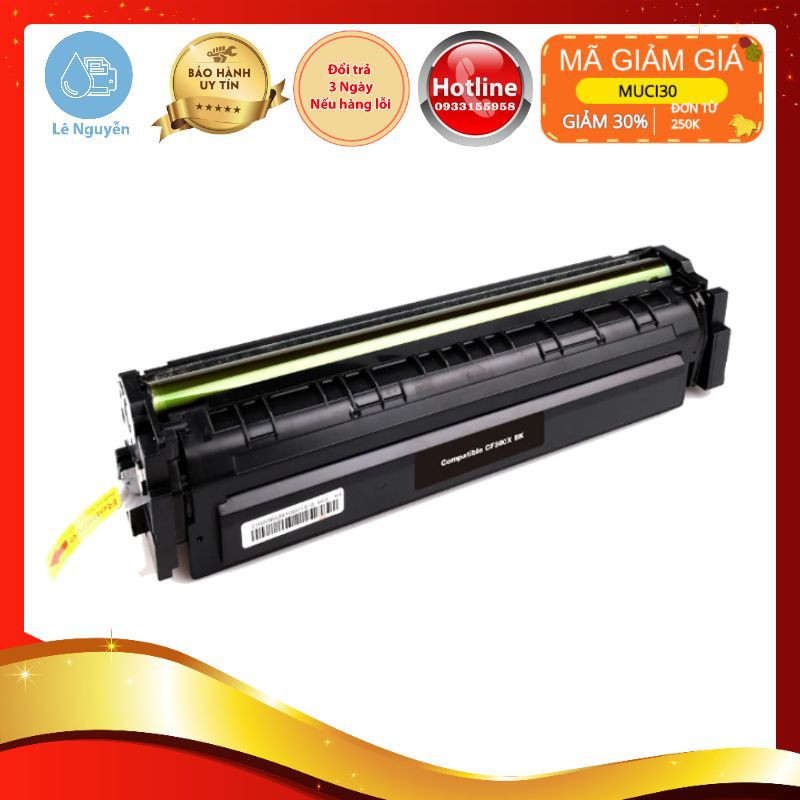 Mực in màu cho máy in Hp M281fdn, M281fdw, HP M254dw, M254dn, M280nw | Mực laser màu 202A CF500A, CF501A, CF502A, CF503A