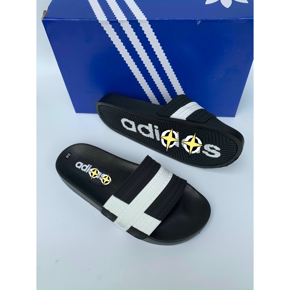 Dép Nam, Dép Quai Ngang Adidas Mẫu Mới Phong Cách Thời Trang Cực Hot, Full Hộp