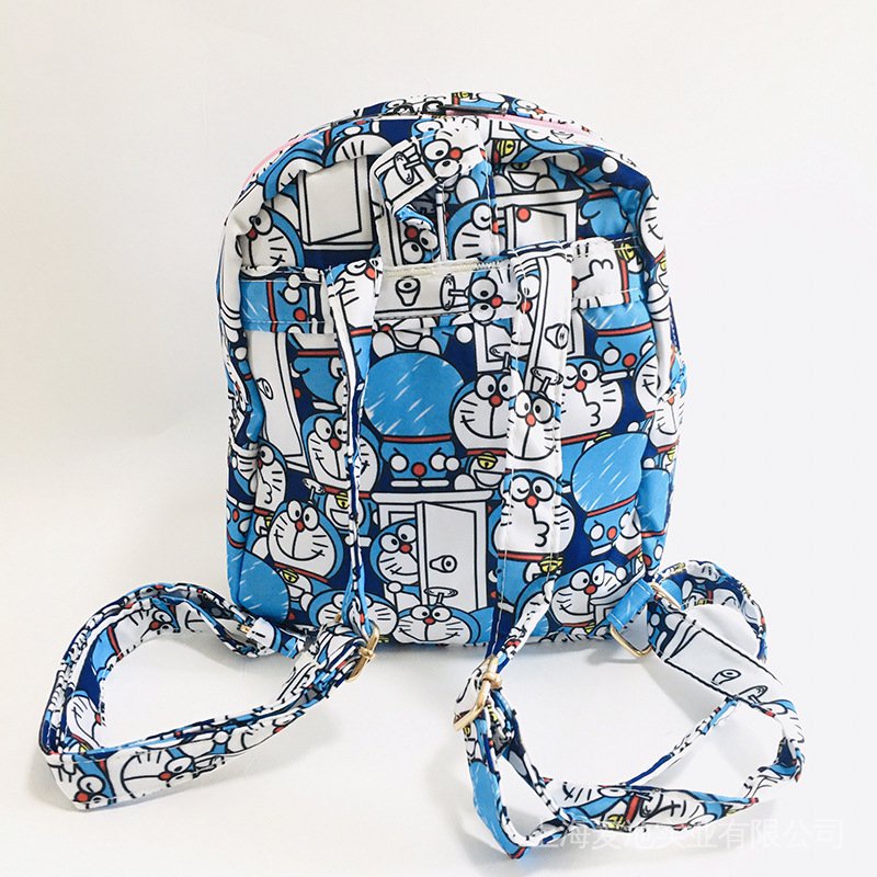 Ba Lô Đi Học Cỡ Lớn In Hình Doraemon Dễ Thương