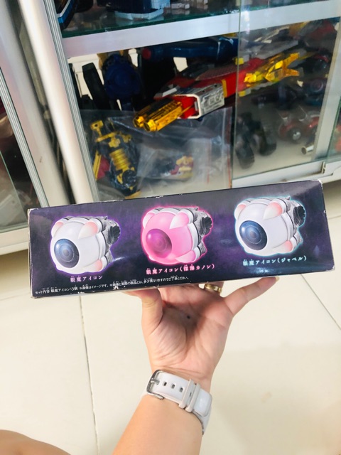 Đồ chơi siêu nhân Eyecon Ghost quái vật nguyên box