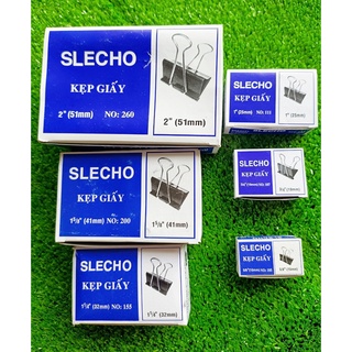 Kẹp bướm - kẹp giấy slecho 15mm/19mm/25mm/32mm/41mm/51mm