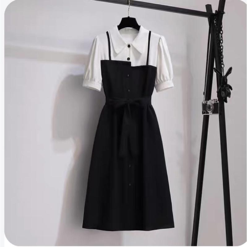 Váy nữ xinh đẹp cá tính ngắn tay mùa đông đầm nữ dự tiệc sang trọng dáng dài VAVASA V05 | BigBuy360 - bigbuy360.vn