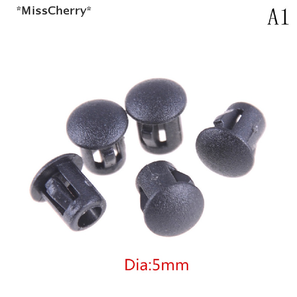 Bộ 4 Nắp Nhựa Tròn Màu Đen Đậy Đầu Ống Nước Chuyên Dụng