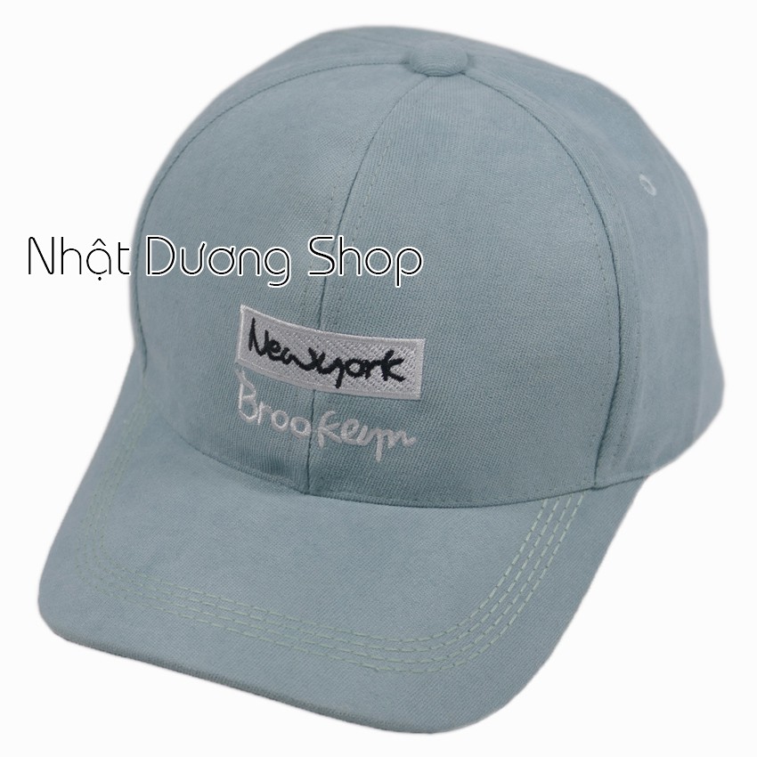 Nón kết nhung New york - Chất liệu vải nhung mềm mại tạo cho người đội êm ái và hút ẩm tốt