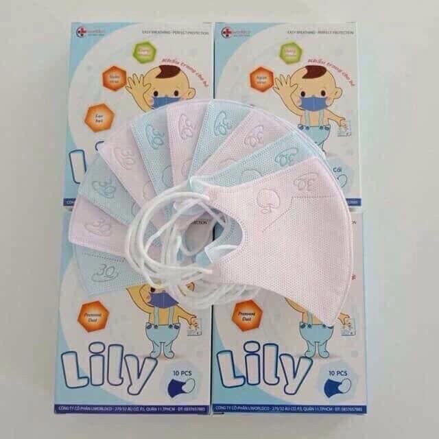 K h ẩ u tr a n g  Lily  (hộp 5 cái 70k )