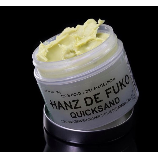 Sáp Vuốt Tóc Nam HANZ DE FUKO Quicksand 56g - Hàng Chính Hãng + Xịt Dưỡng Tóc Pre-styling Parana 20ml + Lược Tạo Kiểu