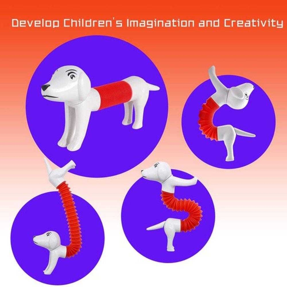 Con Quay Đồ Chơi Fidget Spinner HìNh Chú Chó Dễ Thương DIY